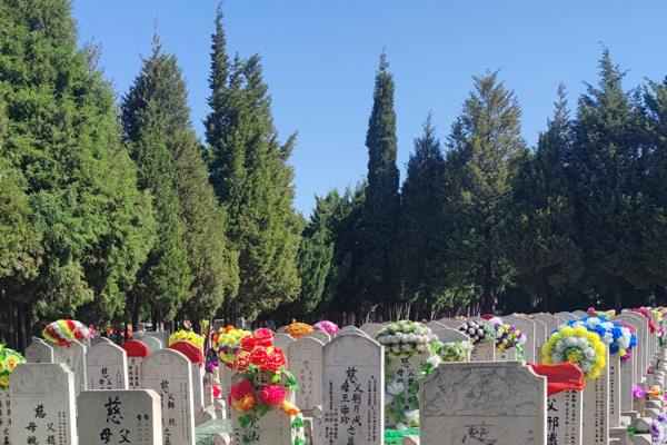 沈阳公墓祭祀花圈与花篮有什么区别？